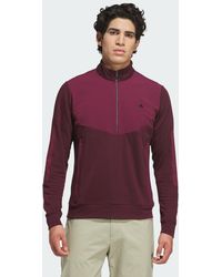 adidas - Ultimate365+ Course Control Hybrid Quarter-Zip Sweatshirt - Lyst
