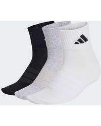 adidas - Thin And Light Ankle Socks 3 Pairs - Lyst
