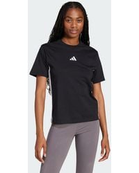 adidas - Essentials 3-Stripes Cotton T-Shirt - Lyst