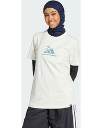 adidas - Codes Doodle Surf Graphic Tee - Lyst