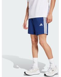 adidas - Essentials 3-Stripes Single Jersey Shorts 7-Inch - Lyst