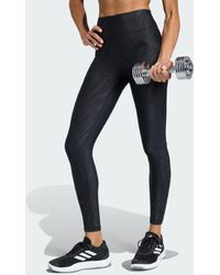 adidas - Optimé Aop Full-Length Legging - Lyst
