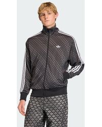 adidas - Firebird Loose Monogram Track Top - Lyst