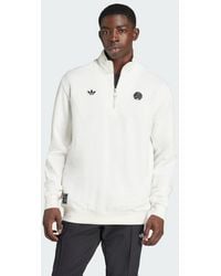 adidas - Newcastle United Fc Terrace Icons Half-Zip Top - Lyst