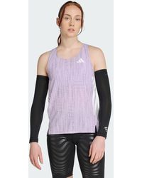 adidas - Adizero Running Singlet - Lyst
