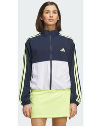 adidas - Beyond The Course Colorblock Twistweave Full-Zip Jacket - Lyst