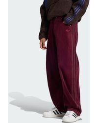 adidas - Winter Club Barrel Leg Corduroy Trousers - Lyst
