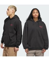 adidas - Felpa Con Cappuccio Zip Up Graphic Shmangry - Lyst