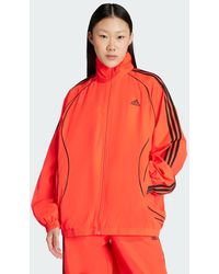 adidas - Giacca Da Allenamento Teamgeist Adicolor Oversized Woven - Lyst