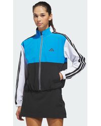 adidas - Beyond The Course Colorblock Twistweave Full-Zip Jacket - Lyst