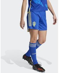 adidas - Sweden Women's Team 23 Away Shorts - Lyst