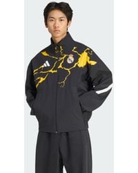 adidas - Real Madrid Avengers Z.N.E. Anthem Jacket - Lyst