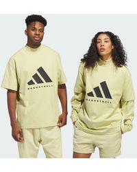 adidas - T-shirt Basketball 001 - Lyst