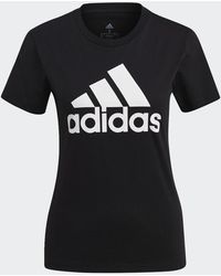 adidas - Adida Eentia Ogo Hort Eeve T-hirt Back X / Reguar - Lyst