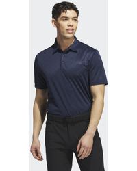adidas - Core Allover Print Golf Polo Shirt - Lyst
