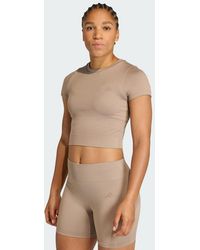 adidas - Workout Essentials Knit Baby T-Shirt - Lyst