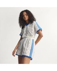 adidas - Firebird Loose Shorts - Lyst