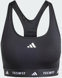 adidas - Techfit Medium-Support Bra - Lyst