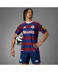 adidas - Newcastle United Fc 24/25 Away Authentic Jersey - Lyst
