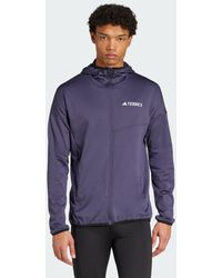 adidas - Giacca Terrex Xperior Climawarm Light Fleece Hooded - Lyst