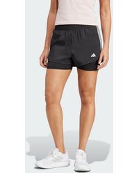 adidas - Pantalón Corto Pacer Training Woven 3 Bandas - Lyst