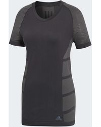 adidas T-shirt Primeknit Cru - Noir