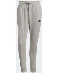 adidas - Essentials Single Jersey Tapered Cuff Joggers - Lyst