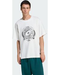 adidas - All Blacks Loose Graphic Ss Tee - Lyst