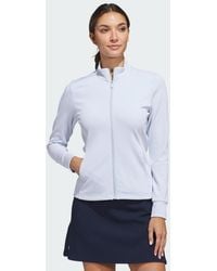adidas - Performance Textured Full-Zip Jacket - Lyst