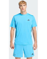 adidas - Tech Essentials Workout 3 Stripes T-Shirt - Lyst