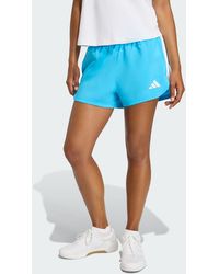 adidas - Pacer Workout Woven High Rise Shorts - Lyst