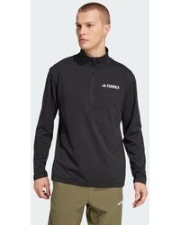 adidas - Camiseta Manga Larga Terrex Multi Climacool 1/2 Zip - Lyst