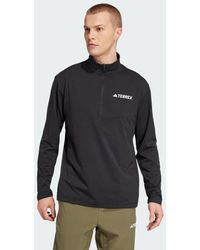 adidas - Camiseta Manga Larga Terrex Multi Climacool 1/2 Zip - Lyst