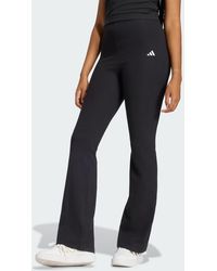 adidas Originals - Essentials Small Logo Flared Leggings - Lyst