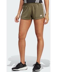 adidas - Pacer 3-Stripes Knit Shorts - Lyst