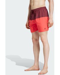 adidas - Colorblock Clx Swim Shorts Short Length - Lyst