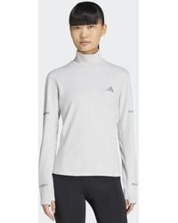 adidas - Adi365 Running Warm Long Sleeve Shirt T-Shirts - Lyst