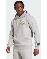 adidas Originals - Felpa Con Cappuccio Vrct Manchester United Fc - Lyst