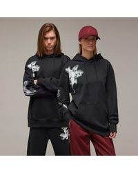 adidas - Y-3 Graphic French Terry Hoodie - Lyst