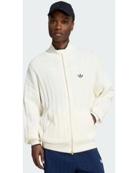 adidas - Firebird Cable Knit Track Top - Lyst
