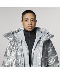 adidas Mid Length Puffer Jack - Metallic
