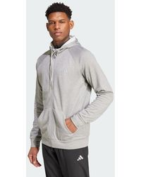 adidas - Game And Go Training Big Logo 3-Streifen Kapuzenjacke - Lyst