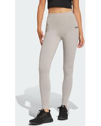 adidas - Essentials Linear Cotton Leggings - Lyst