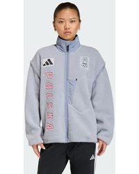 adidas - Poc Xploric High Pile Fleece Jacket - Lyst