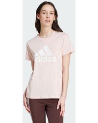 adidas - Essentials Logo Tee - Lyst
