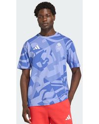 adidas - Team Gb Multi Printed T-Shirt - Lyst