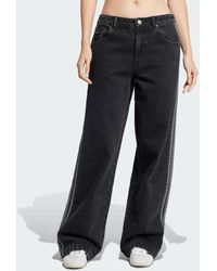 adidas - Track Pants Adicolor Denim 3-Stripes - Lyst