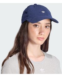 adidas - Corduroy Baseball Cap - Lyst