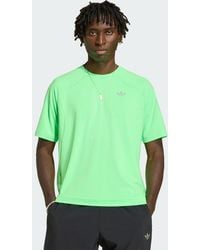 adidas - T-Shirt Adidas Tech Trefoil Essentials Polyester T-Shirt - Lyst