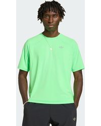 adidas - T-Shirt Adidas Tech Trefoil Essentials Polyester T-Shirt - Lyst